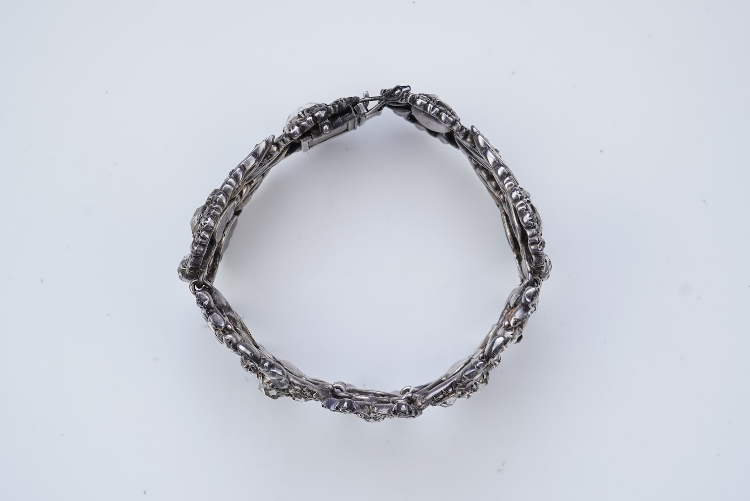 A diamond bracelet, possibly Spain or Portugal, 19th century